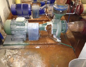 Sostituzione pompe in centrale termica