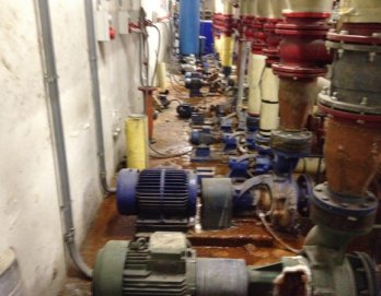 Sostituzione pompe in centrale termica