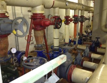 Sostituzione pompe in centrale termica