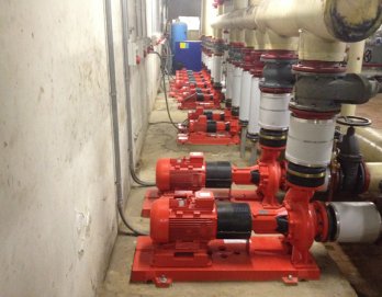 Sostituzione pompe in centrale termica