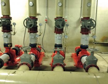 Sostituzione pompe in centrale termica